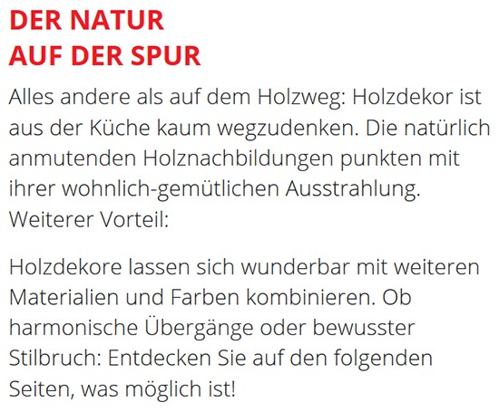 Echtholztheke