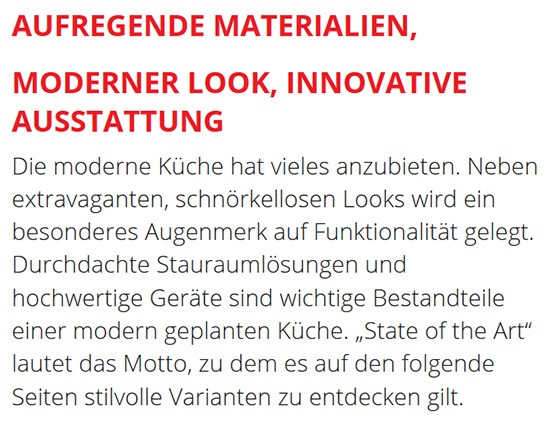 Küche mit zahlreichen Schränken
